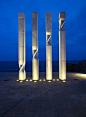 Sculptures for the W Barcelona Hotel in Barcelona, Spain by Ricardo Bofill