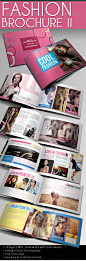 Cool Fashion Brochure - GraphicRiver Item for Sale #排版#