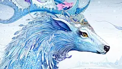 2015.成都麓湖年度插画之《冬鹿篇》 - 视觉中国设计师社区