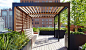 Outdoors With Beautiful Steel Pergola Designs | Tuoqiao Wood
