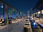 Straight Up roofdeck bar, outdoor area