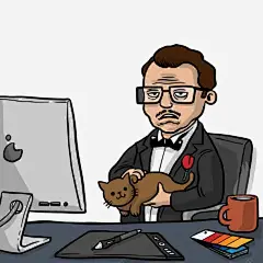 霸道总裁高清素材 CEO 不开心 办公室 宠物猫 元素 免抠png 设计图片 免费下载 页面网页 平面电商 创意素材