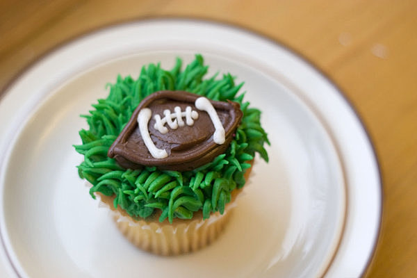 Football Cupcake by ...