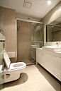 简约风格135平三居房屋卫生间浴室柜淋浴房装修效果图