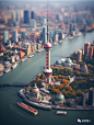 AI眼中的中国城市地标，移轴摄影景观，你都认得出来吗？ | Midjourney创意
