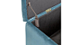 Argos Home Maisie Velvet Ottoman - Blue 5