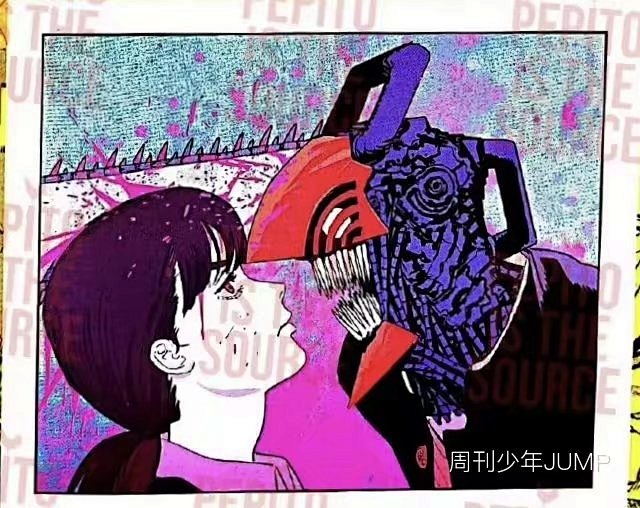 《电锯人》漫画第2部宣传海报！7月13日...