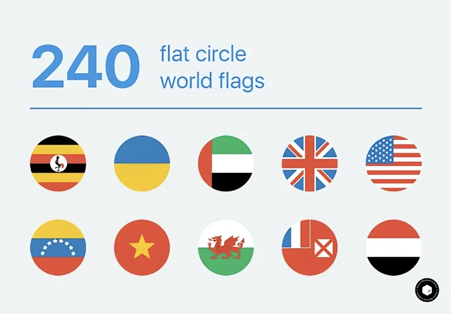 Circle World Flags⎪240个圆形世界国旗图标-花瓣网