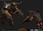 Total War : Warhammer - Gorebeast, Crystel Land : Created for Total War: Warhammer 
Rendered in Marmoset Toolbag 2

This was my first task for Total War: Warhammer and I couldn't have asked for a better start! Baj Singh and Matt Davis have made excellent 