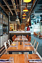 jamie oliver restaurant design | Jamies Italian, Westfield, Designed by Blacksheep Images Credited to ...