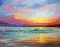 Smile Of The Sunrise Painting  - Smile Of The Sunrise Fine Art Print: 