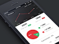 Dribbble - iOS Analytics App by Anh Vu Hoang