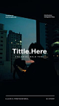 This contains an image of: Free 10 Clean & Professional Instagram Story Template