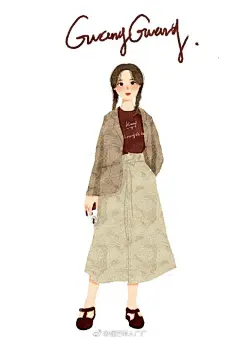 插画手绘#女生日常#绘画原创插画每天画唠女生头像#复古壁纸头像##复古穿搭##复古色#KBlame You-LopuS/Nemu
打卡⑨张咖色系小搭配
你喜欢哪款小姐姐 ​​​​
