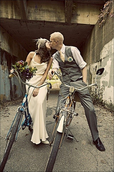 自行车做婚车有什么不可？