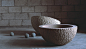 Kornegay Design | Nutshell Series Cast Concrete Planter