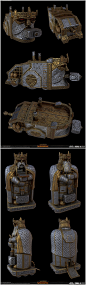 战锤 全面战争 3D角色场景武器物件概设原画截图 CG原画设定参考 556张高清图片 游戏美术素材