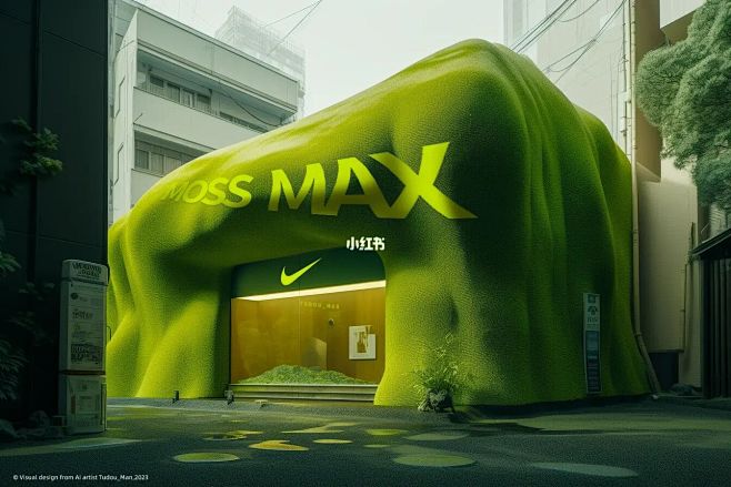 Nike MOSS MAX苔原概念店