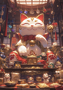 杨剑虹采集到招财猫