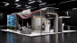 booth Exhibition  design art electric 3D 3ds max elsewedy electric transméa Render