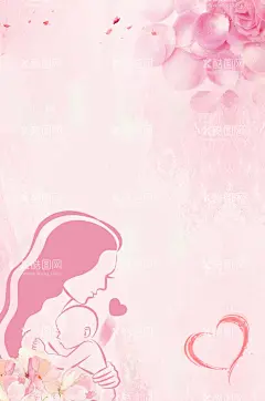 妈妈抱着婴儿粉色母婴背景孩子小孩  - 源文件下载【酷图网】母婴室,医院,妇幼医院,粉色,母爱,妈妈抱着婴儿,卡通线图人物,素材,母亲节,母亲,背景,卡通人物,手绘,黑白画,爱,孩子,小孩,婴儿,可爱,背景海报,展板素材,创意,复古