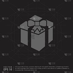 包装纸,计算机图标,华丽的,事件,周年纪念,节日,问候,爱,剪影