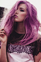 lilac / purple hair