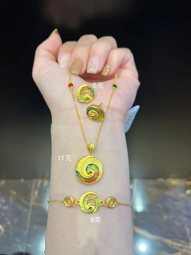 新品古法金套系合集～-花瓣网