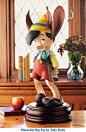 Pinocchio figure. Designed by Jody Daily: 