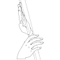 手的画法手部教程参考手姿势参考手动作手部动作手动作手画法