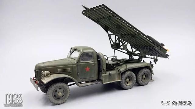 1/35 俄罗斯BM-13N 喀秋莎火箭炮 | 模型作品