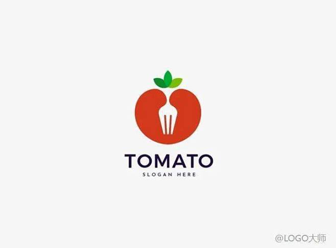 蔬菜元素创意LOGO设计欣赏！_logo...