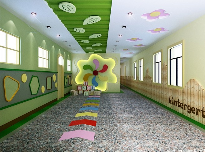 [学校幼儿园装修]幼儿园大门效果图幼儿园...