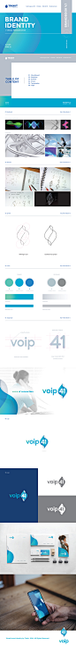 Voip41 : Voip41 Brand Identity