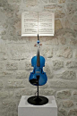 Violin Upcycle Fun Lamps