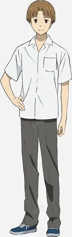 手绘合成白衣少年漫画高清素材 免费下载 页面网页 平面电商 创意素材 png素材