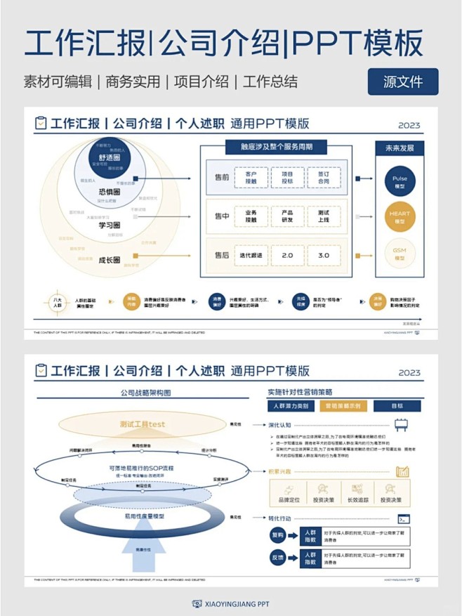 有层次感的PPT模板，很难不收藏叭_2_职场的IdeaPoint-小黄人_来自小红书网页版