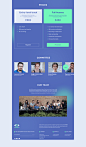 artificial intelligence blue IT machine learning promo website python redesign robot UI neon design