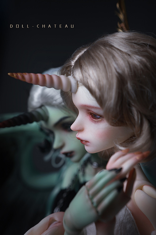 dc尼可拉bjd娃娃4分女天使恶魔独角兽官方正版sd人偶dollchateau淘宝