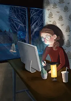 Margherita Grasso的作品多数是以光感衬托出暖暖的画面，给人一种童年美好回忆的感觉。作品充满童真童趣，人物表情细腻丰满。光影效果运用的极好！