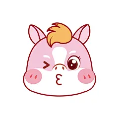 马宝宝头卡通插画311图-35