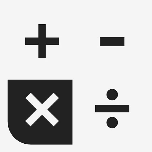 乘法计算器数学图标_88ICON https://88icon.com 乘法 计算器 数学 时间-花瓣网
