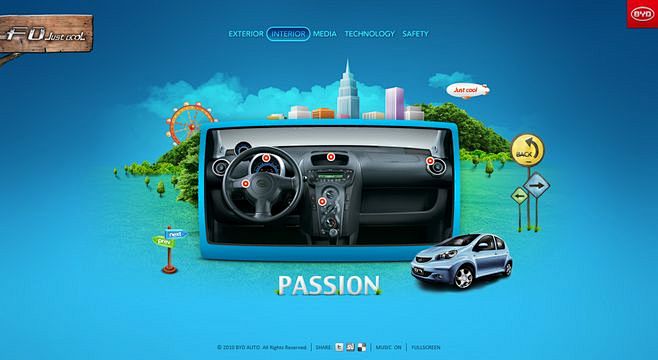 BYD-F0汽车Microsite海外版...