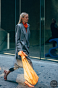 Milan FW 2019 Street Style: Leonie Hanne : Leonie Hanne between the fashion shows.