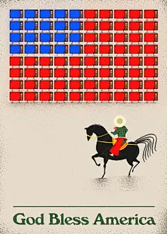 波兰插画师 JustynaFrąckiewicz 的插画风电影海报设计！ ​​​​