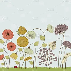 花的背景