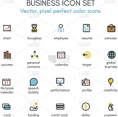业务主题线图标设置。