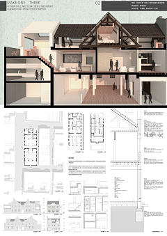 这个帅哥哦喜欢采集到l-y-建筑设计-获奖作品