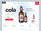 Cola - Shopify Store Landing Page by Mike Taylor for Shopified on Dribbble