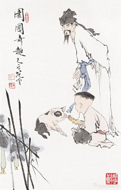 酷客中国采集到国画
